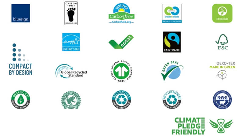 amazon climate friendly badge