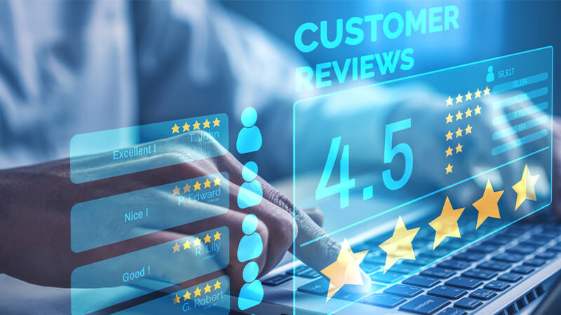 Build positive customer reviews