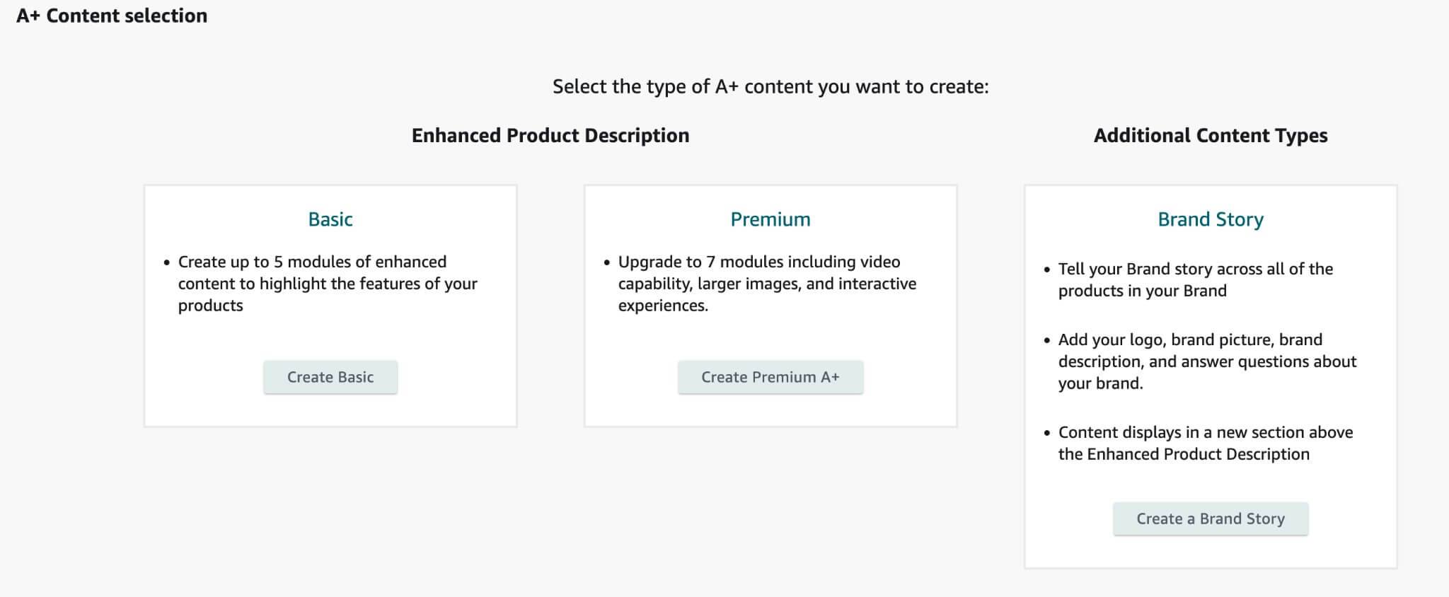 Steps to a Personalised A+ Page