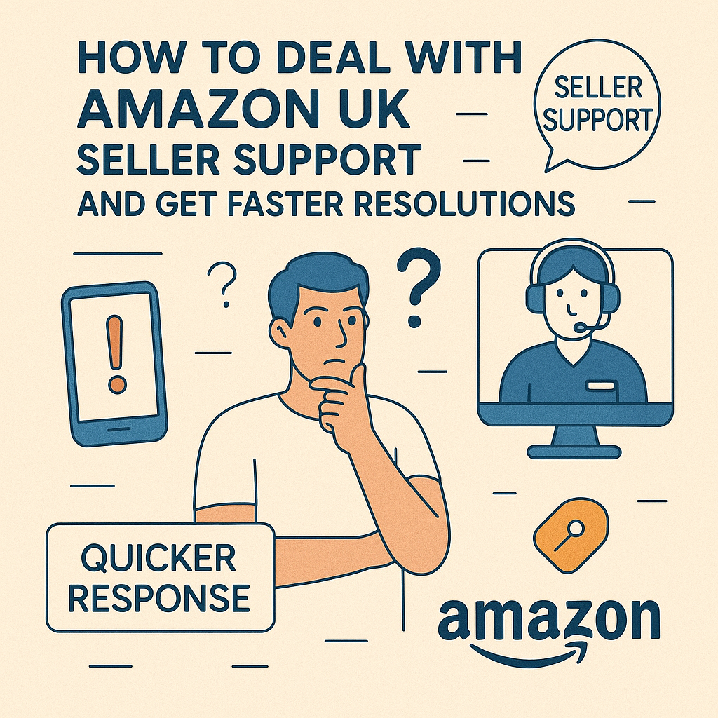 how to deal with amazon uk seller support